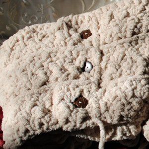 Handmade crochet Infinity scarf one size